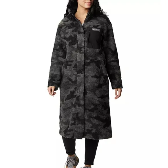 Columbia Panorama Camo Print Fleece Jacket - Picture 1 of 5